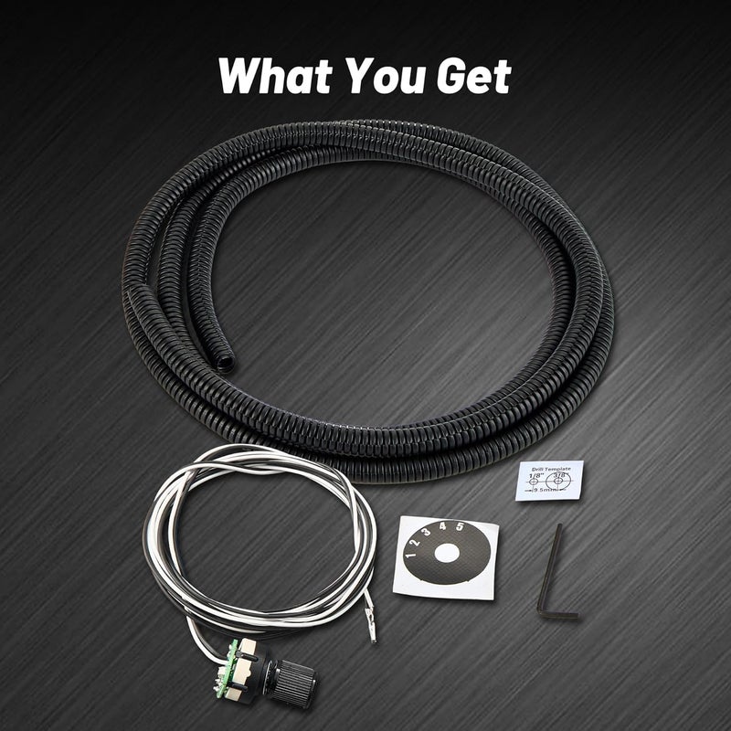 SPBREW SOTF Switch Compatible for 2006-2010 GM Duramax LBZ/LMM,DSP5 5-Position Fuel Temp Shift-On-The-Fly Switch with Connector - Image 4